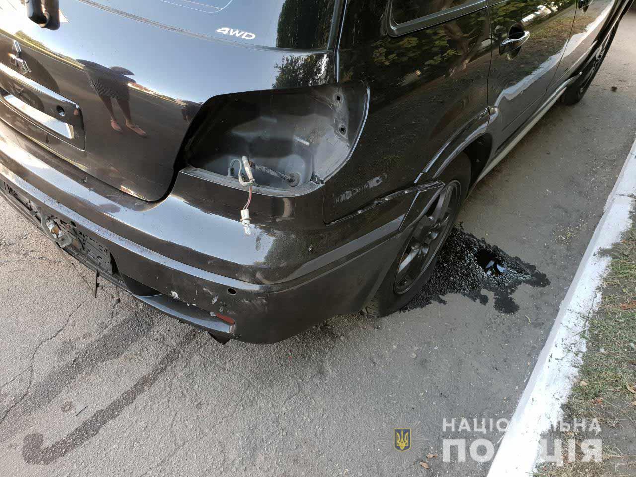 Фото - Полиция Днепропетровской области - dp.npu.gov.ua Авто начальника полиции взорвалось, когда он сел за руль - фото