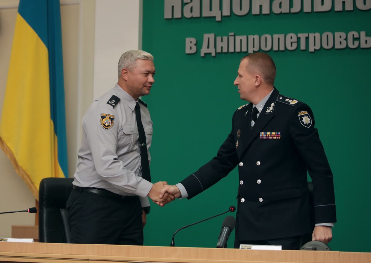 В Днепропетровской области - новый глава полиции: фото