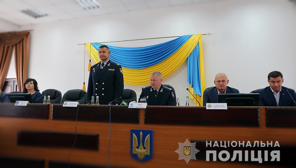 Фото - пресс-служба Нацполиции Князев представил нового главу полиции в Запорожской области