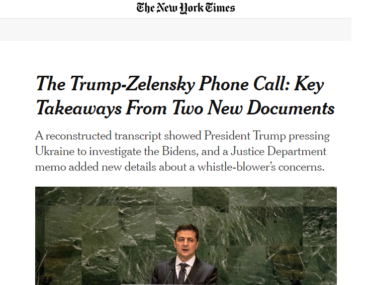 Скриншот сайта The New York Times Скриншот сайта The New York Times
