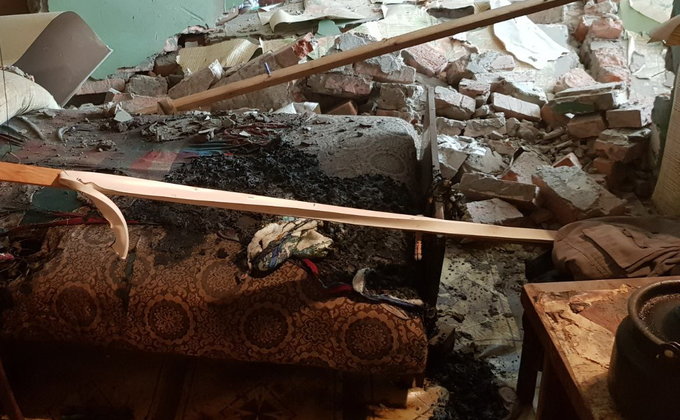 В доме под Харьковом прогремел взрыв: есть пострадавшие – фото