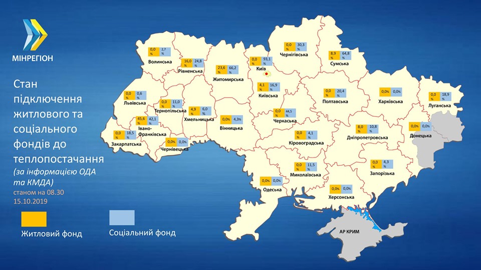 На улице +24. В Украине стартовал отопительный сезон: инфографика