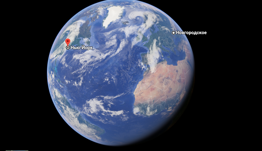 Скриншот Google Maps