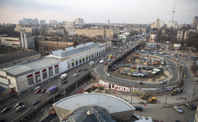 На Шулявском мосту в Киеве открыли движение: видео