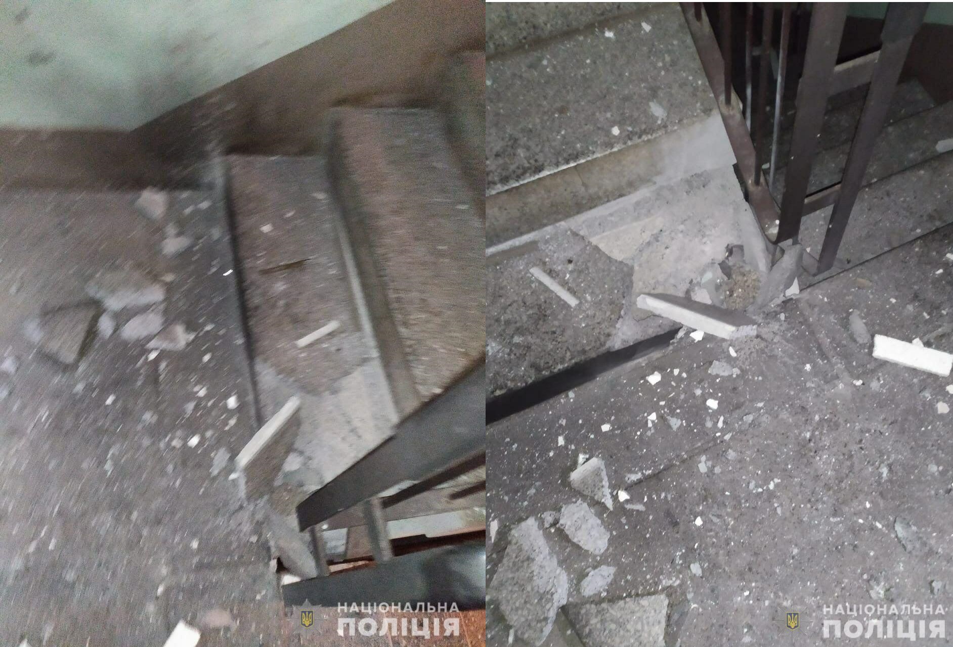 В жилом доме под Львовом взорвали гранату: фото