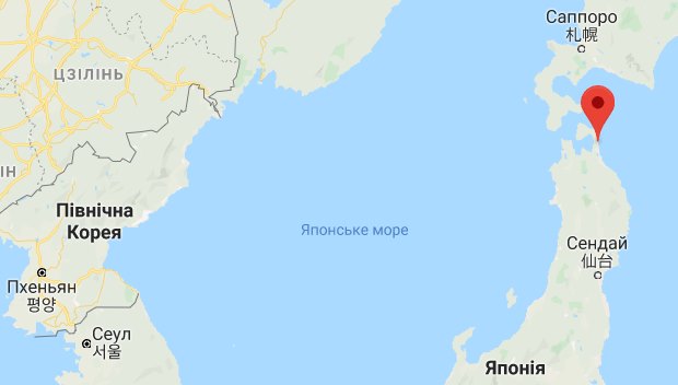 null Американский самолет F-16 случайно сбросил бомбу на село в Японии
