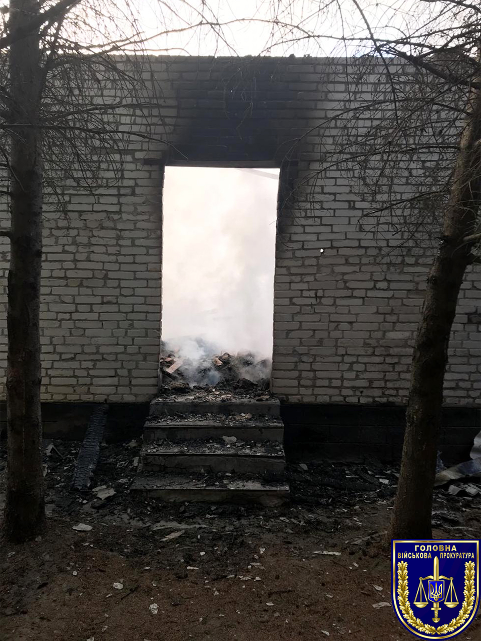 Прокуратура назвала вероятную причину пожара в воинской части