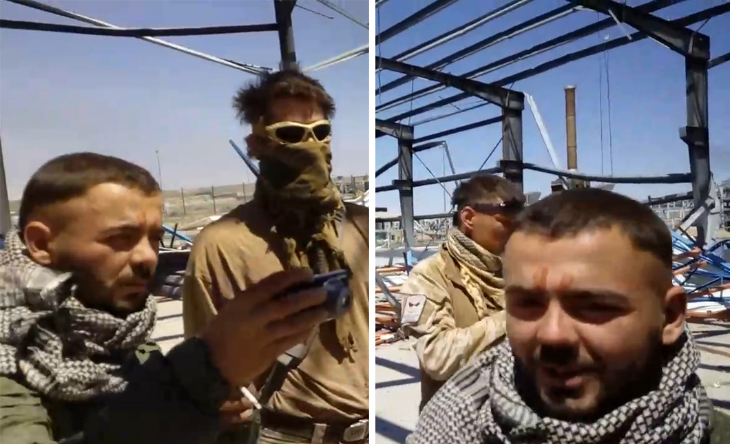 Скриншот видео Новая Газета "Позвонки ломай!" СМИ показали зверства ЧВК Вагнер в Сирии (18+)