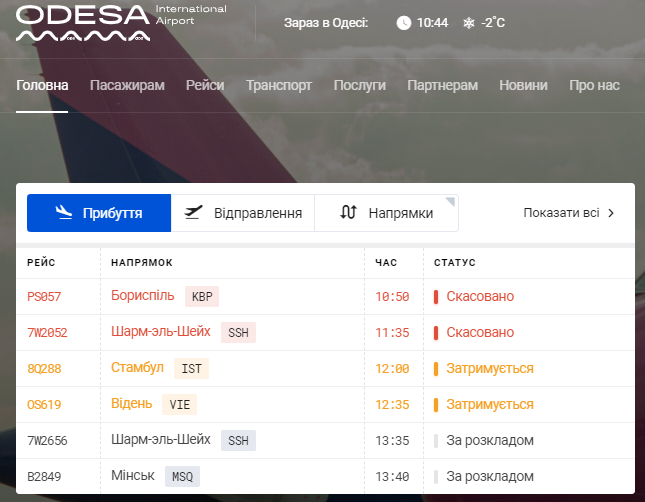 ЧП с самолетом Turkish Airlines в Одессе. Подробности