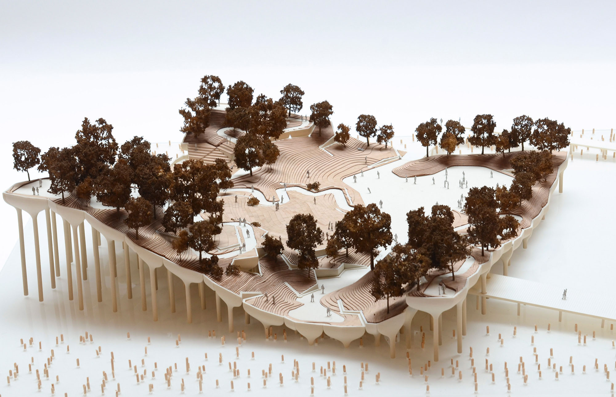 Иллюстрация: Heatherwick В Нью-Йорке построят футуристический воздушный остров: фото