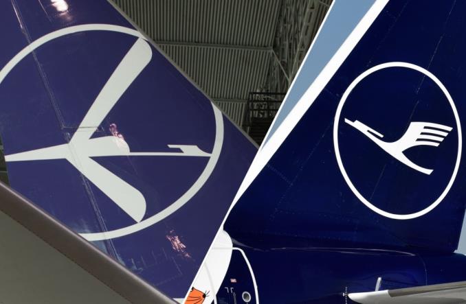 LOT и Lufthansa судятся из-за логотипа