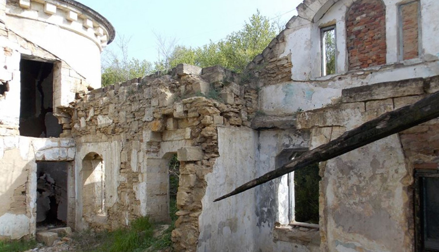 Одесса. Разрушенный памятник архитектуры восстановят за деньги ЕС