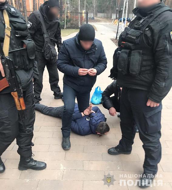 Фото: Нацполиция Полиция: В Киеве боевик ДНР стрелял в полицейских - видео