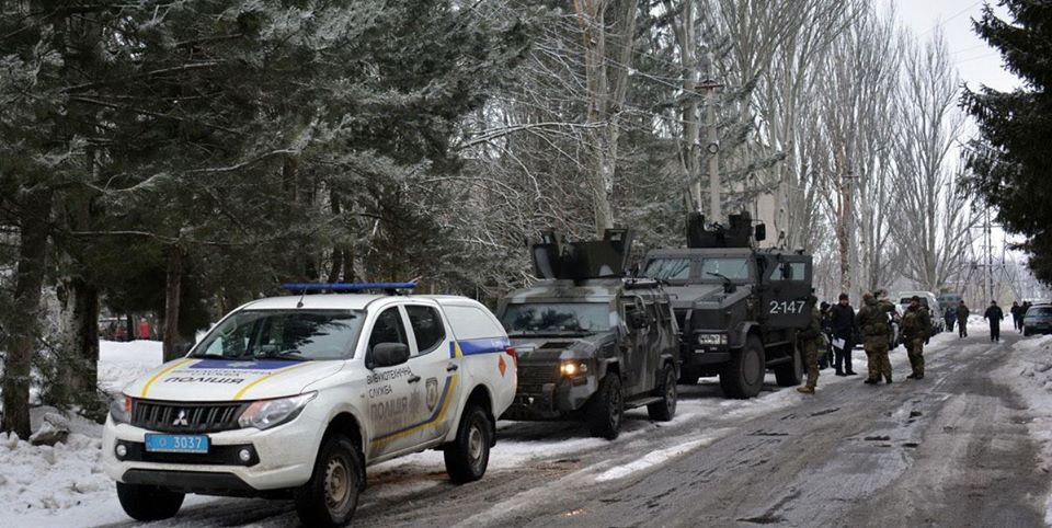 Полиция в Волновахе