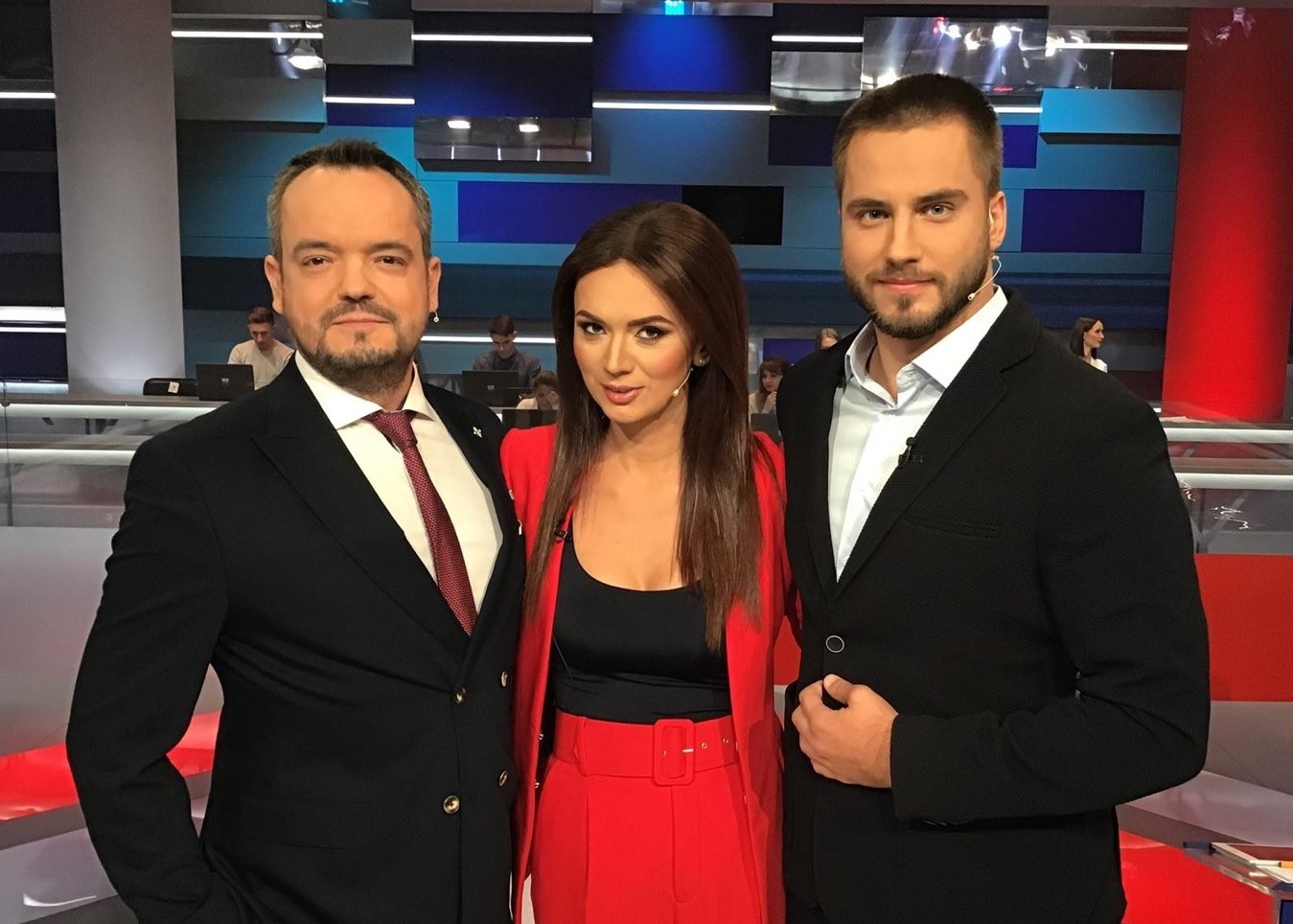 Василий Голованов, Анна Степанец и Владимир Полуев (фото - Facebook Полуева) Василий Голованов, Анна Степанец и Владимир Полуев (фото - Facebook Полуева)