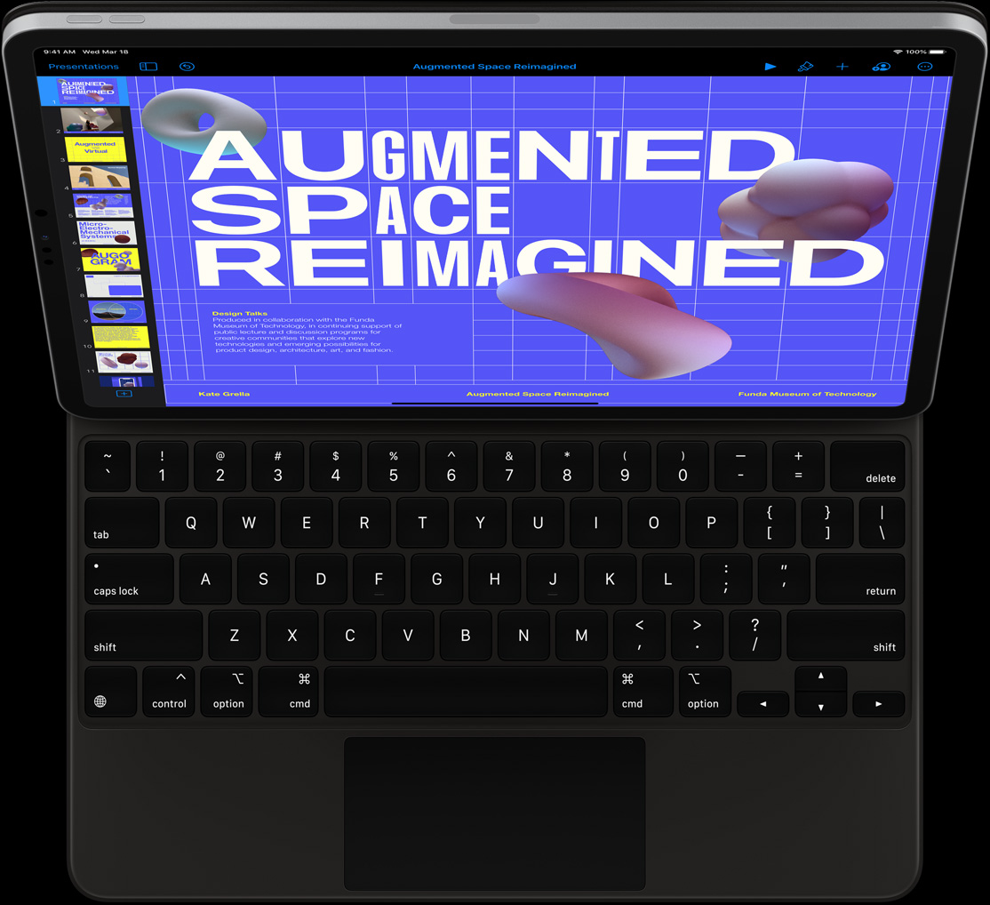 iPad Pro с клавиатурой