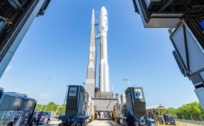 На тяжелой ракете Atlas V запустили сверхдорогой военный спутник – видео