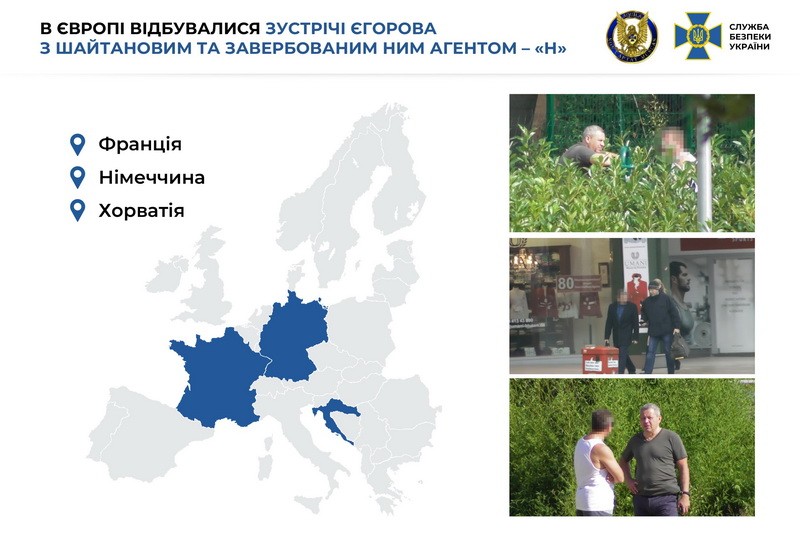 Данные СБУ о встрече Шайтанова с Егоровым