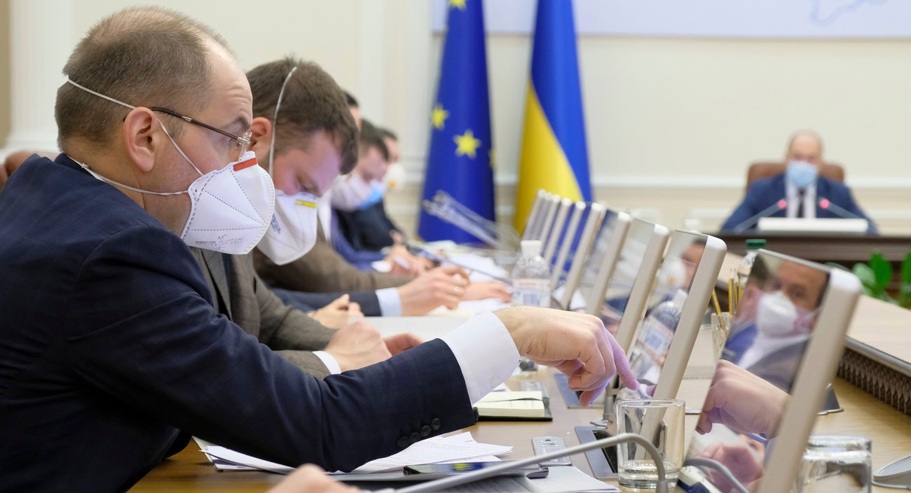 Засідання уряду. На передньому плані – міністр охорони здоров'я Максим Степанов (Фото: пресслужба КМУ)