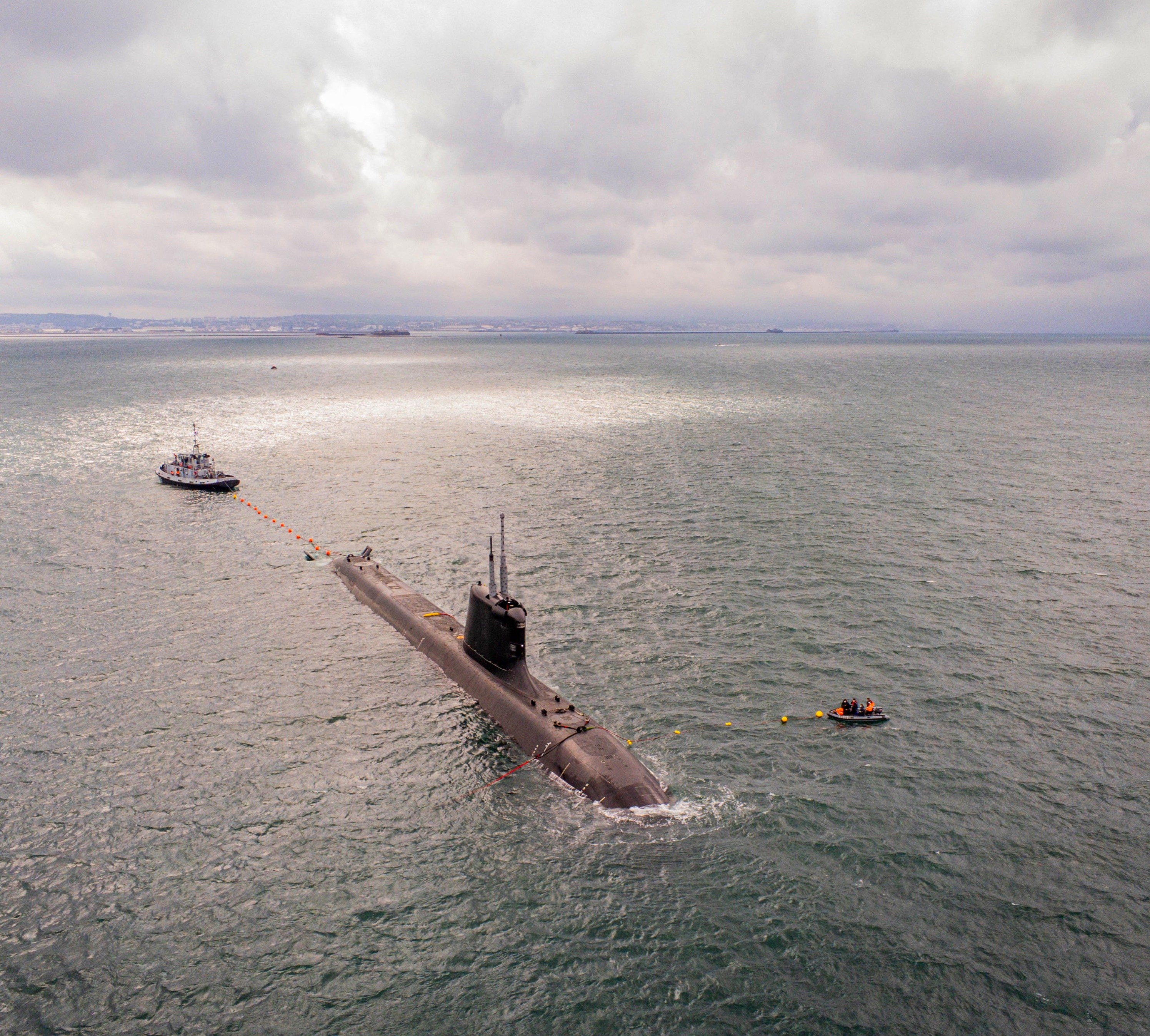 Франция впервые вывела в море Suffren – атомную подлодку нового поколения: фото