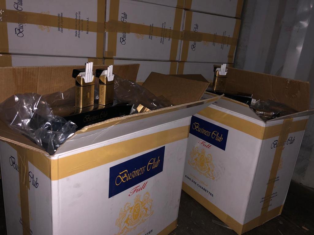 Пограничники предотвратили контрабанду сигарет