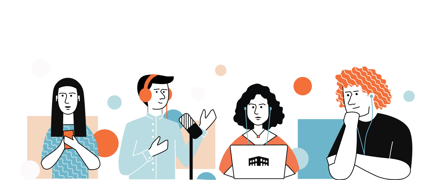 Иллюстрация сообщества Радіо Поділ от Мариам Найем