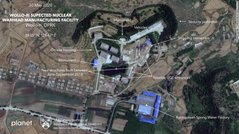 Из космоса увидели активность на ядерном объекте в КНДР - фото