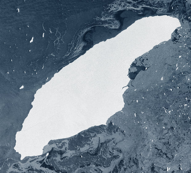 Колоссальный айсберг вчера "отметил" трехлетие: где он сейчас и какой – фото