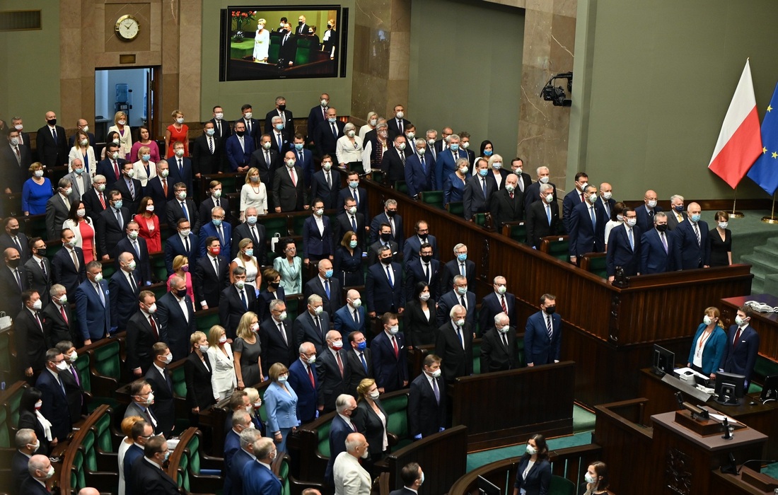 Присяга Дуды (фото - Cancelaria Sejmu) Присяга Дуды (фото - Cancelaria Sejmu)