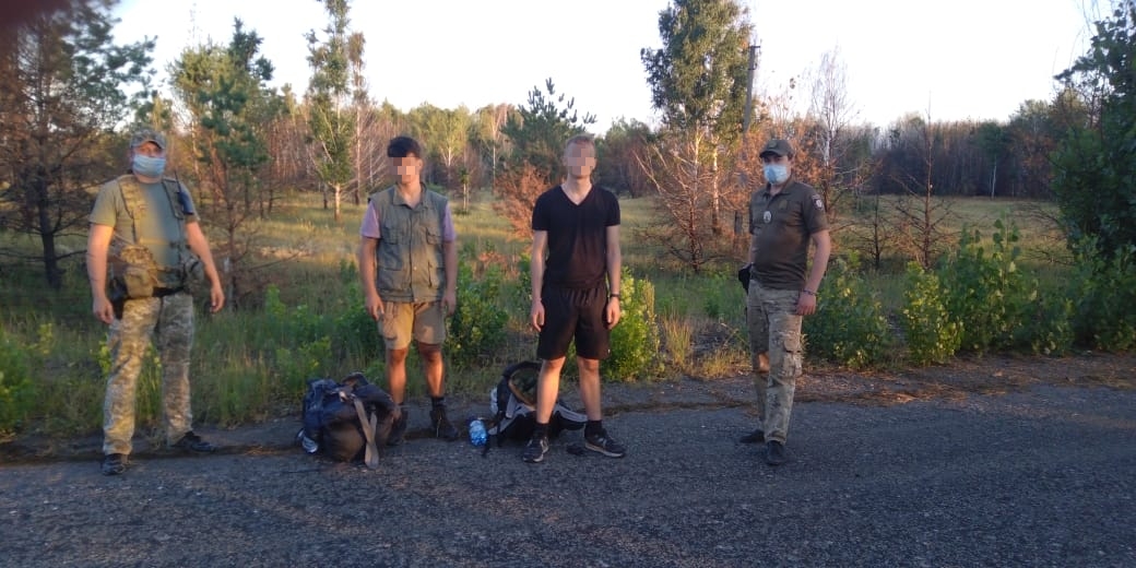Задержанные немцы (фото - dpsu.gov.ua) Задержанные немцы (фото - dpsu.gov.ua)