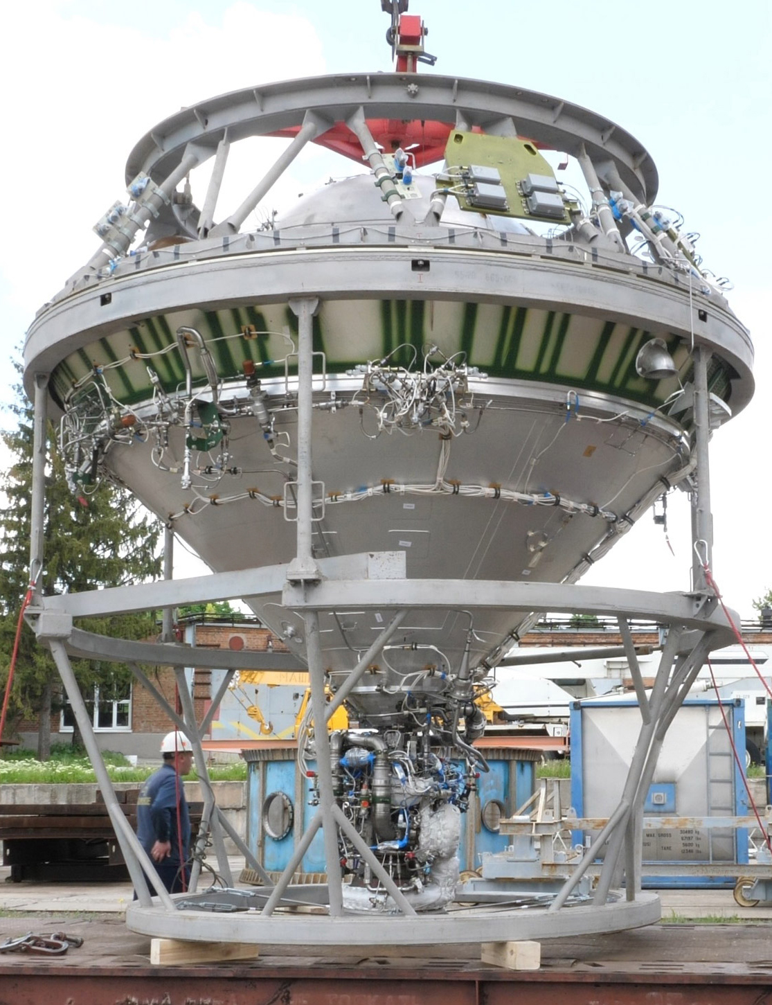 В Днепре завершили испытания двигателей верхней ступени ракеты Циклон-4 – фото