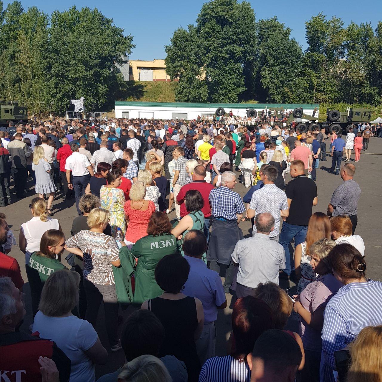 Фото: Euroradio, Telegram В Беларуси крупнейшие предприятия бастуют против результатов выборов - видео