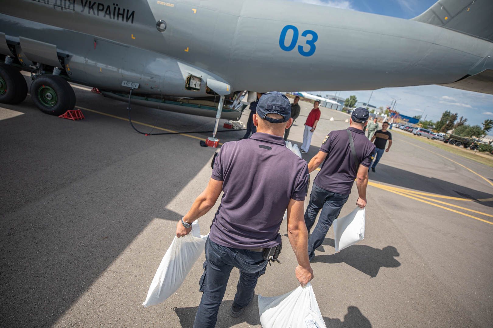 Гуманитарная помощь для Ливана (Фото: МВД)