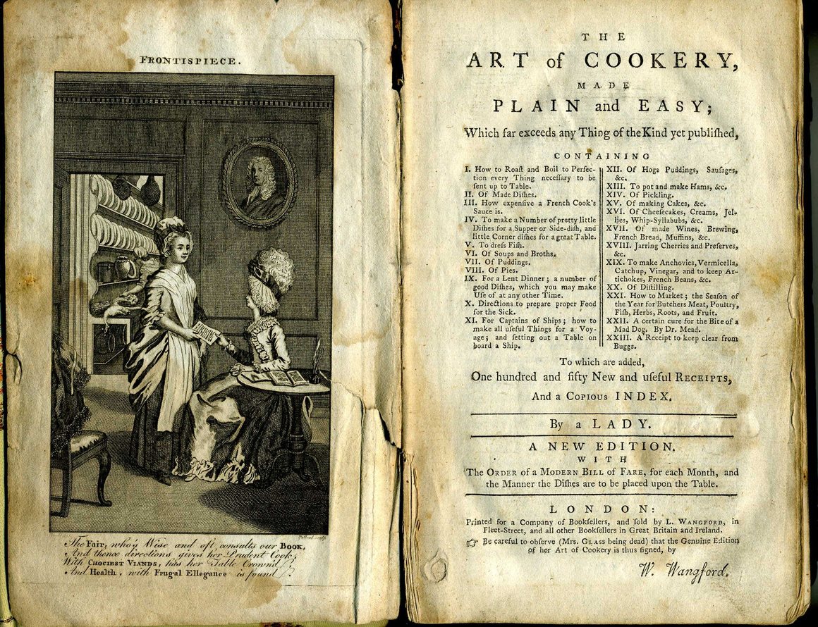 Поваренная книга 1777 года (atlasobscura.com) Поваренная книга 1777 года (atlasobscura.com)