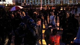 В Минске силовики разгоняют митинг: видео