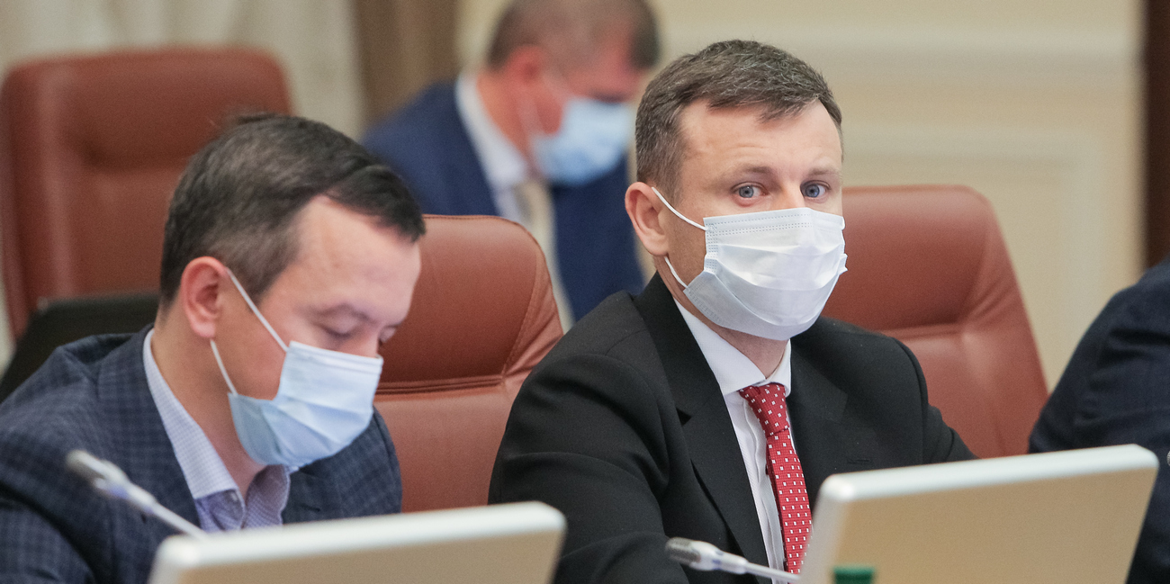 Сергій Марченко та міністр економіки Ігор Петрашко (Фото: пресслужба КМУ)
