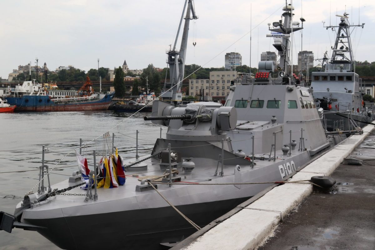 Военно-морские силы Украины пополнил катер "Костополь": фото