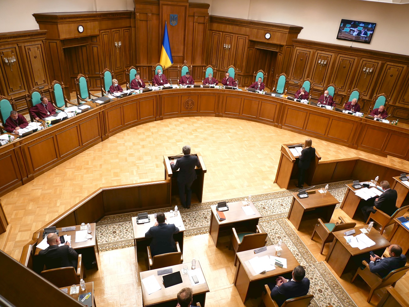 Дело Фонда гарантирования в КСУ. Фото - пресс-служба ФГВФЛ
