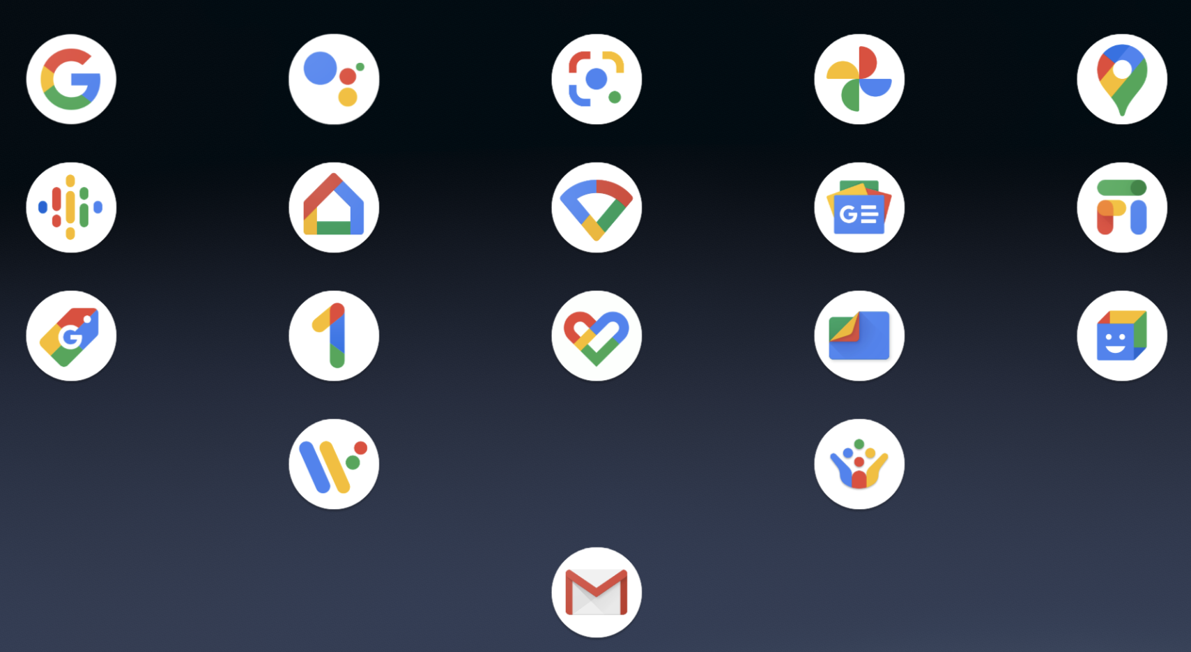 Gmail новый логотип