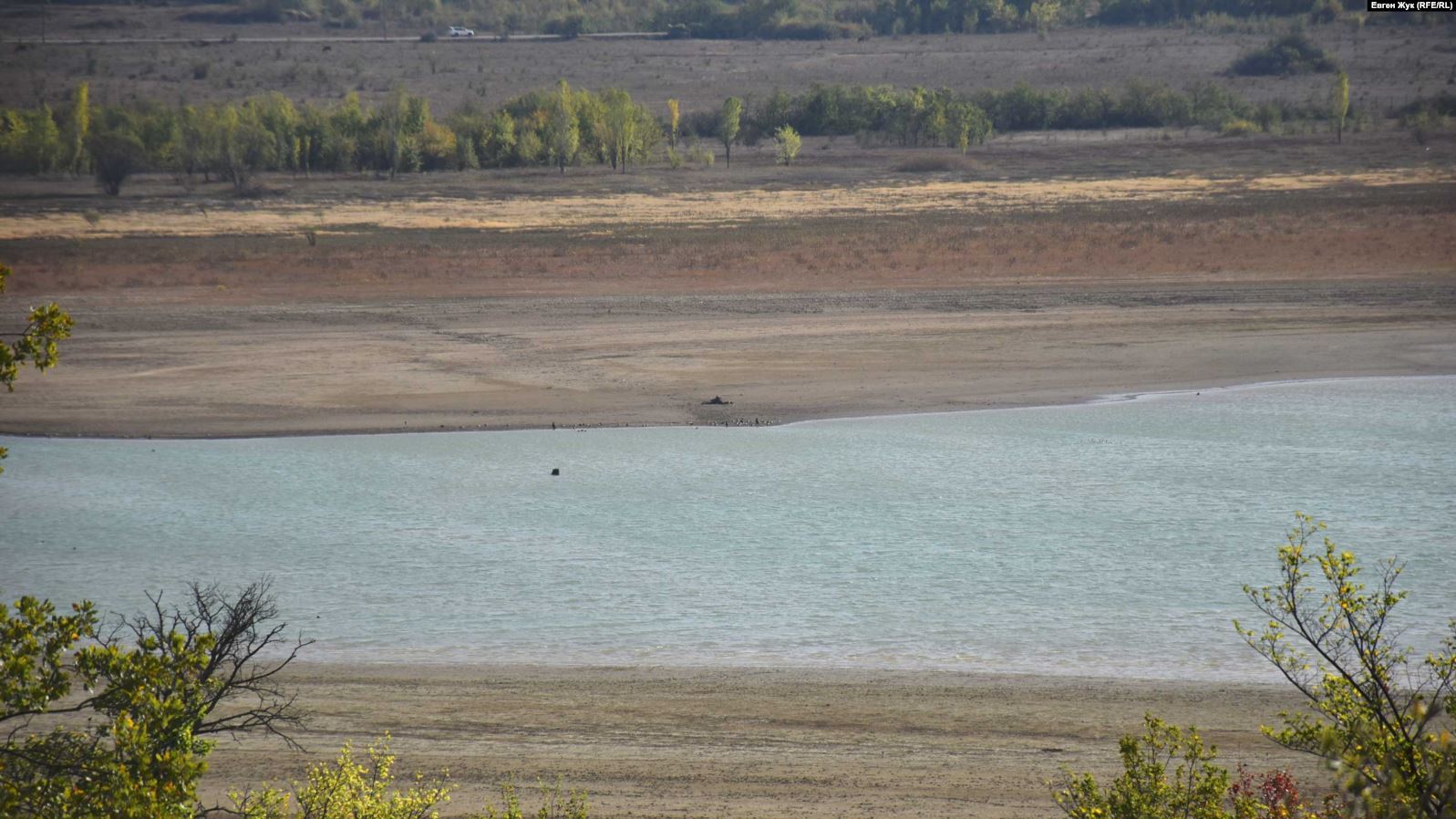 В Крыму пересыхает еще одно водохранилище – питающее Севастополь: фото
