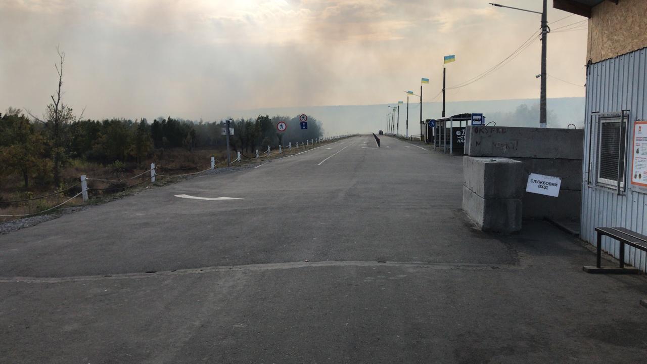 Пункт пропуска Станица Луганская (фото – пресс-служба Госпогранслужбы) Пункт пропуска Станица Луганская