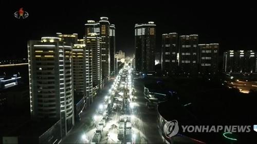 Военный парад в КНДР (Фото: Yonhap) Военный парад в КНДР (Фото: Yonhap)