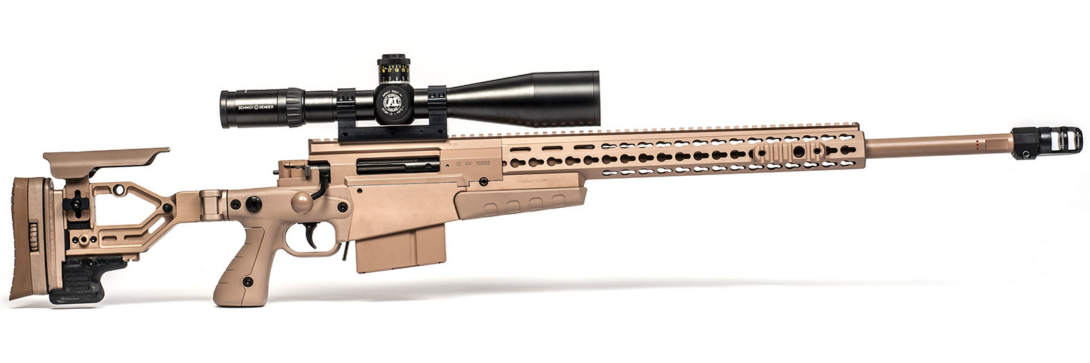 Снайперская винтовка AX338 (Фото: Accuracy International) Снайперская винтовка AX338 (Фото: Accuracy International)