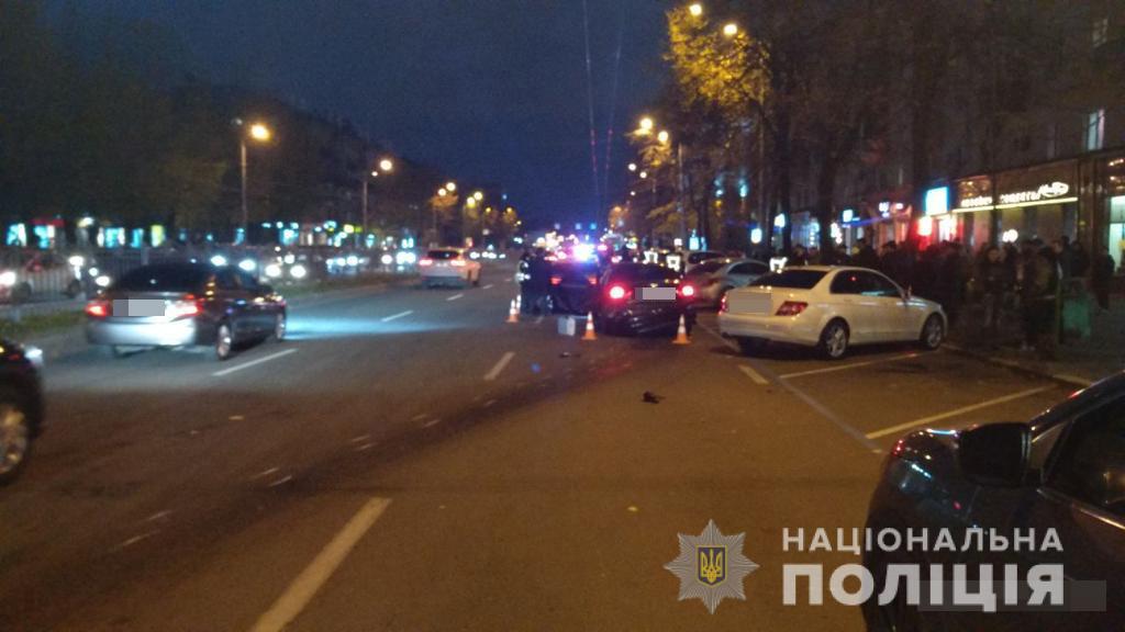 ДТП в центре Харькова (Фото 3 – пресс-служба Нацполиции)