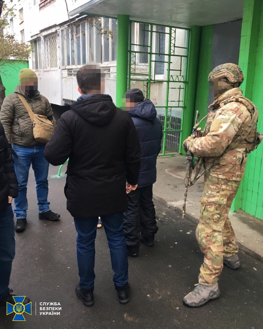 Задержание подозреваемого в Харькове (Фото: пресс-служба СБУ)