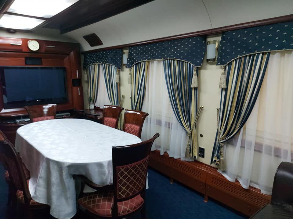 VIP-вагон УЗ (Фото: Александр Шевченко/Facebook)