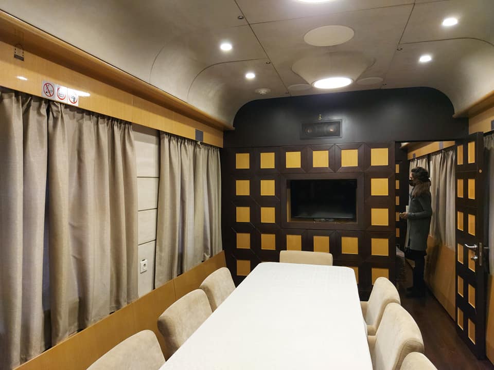 VIP-вагон УЗ (Фото: Александр Шевченко/Facebook)