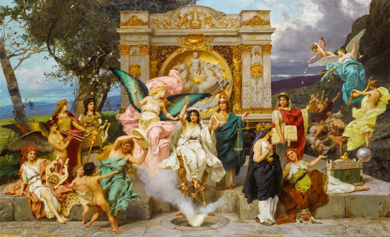 Полотно Генрика Семирадського. Джерело – sothebys