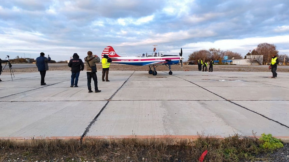 Новый украинский самолет совершил первый полет: фото, видео