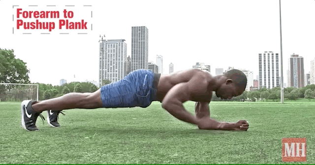 Відео: Youtube-канал Men’s Health планка з віджиманнями від Men's Health